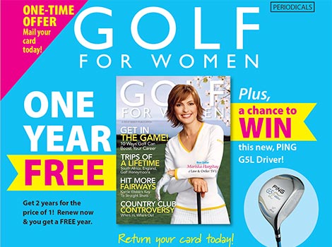 Golf for Women Sweepstakes