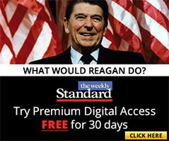 The Weekly Standard Reagan Banner Ad